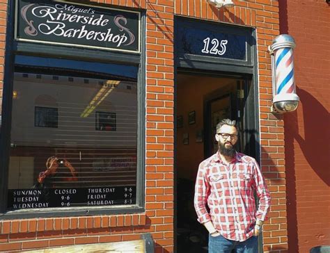 Riverside barber shop - They offer flexible scheduling options and accept multiple forms of payment for your convenience. If you have any queries, remarks or feedbacks, feel free to contact the salon directly by giving them a call at (951) 394-8558. Read More. Schedule Now. Share.